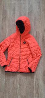 Vingino jeans Jas - omkeerbaar - meisje - 10A (140), Meisje, Ophalen of Verzenden, Zo goed als nieuw, Vingino