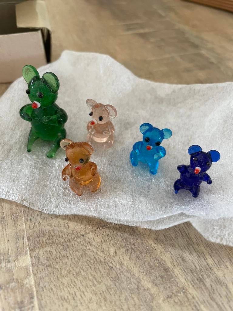 Murano glas (bears), Ophalen of Verzenden