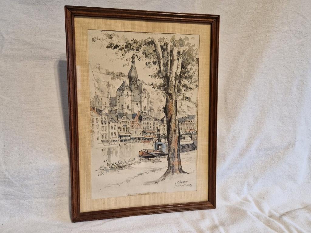 Jan Korthals - Dinant -, Antiek en Kunst, Ophalen