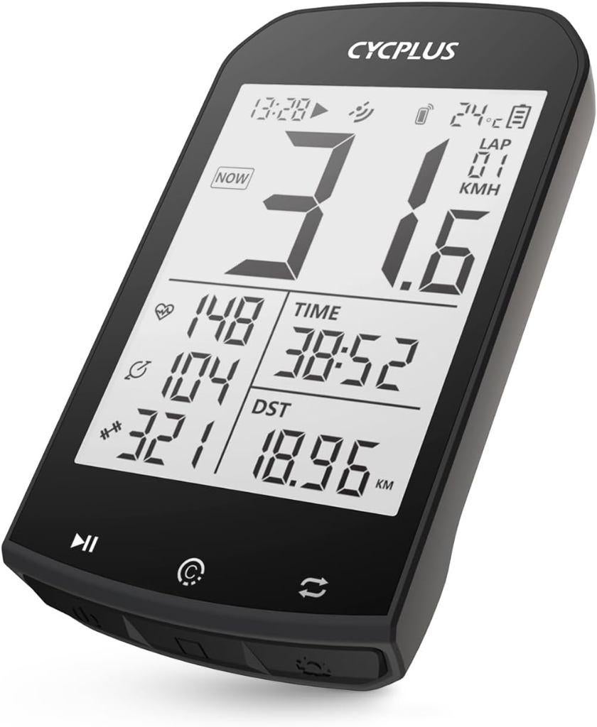 Cycplus M1 GPS Fietscomputer, Ophalen, Draadloos, Zo goed als nieuw