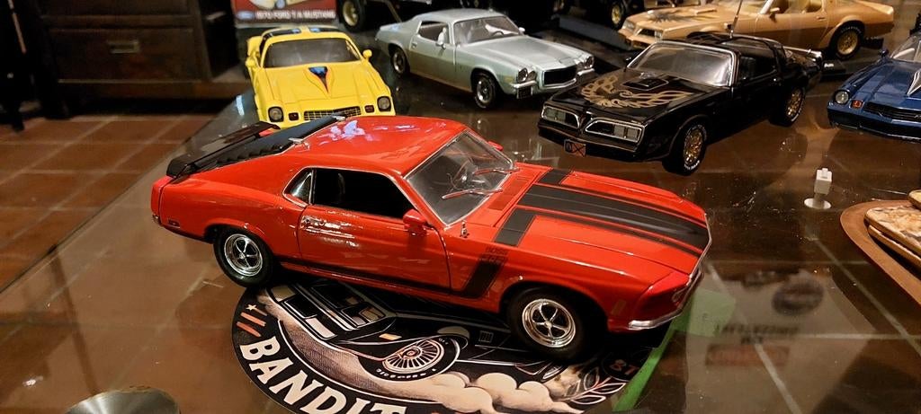 Ford mustang boss 302 mint staat welly no box, Ophalen of Verzenden, Zo goed als nieuw, Welly