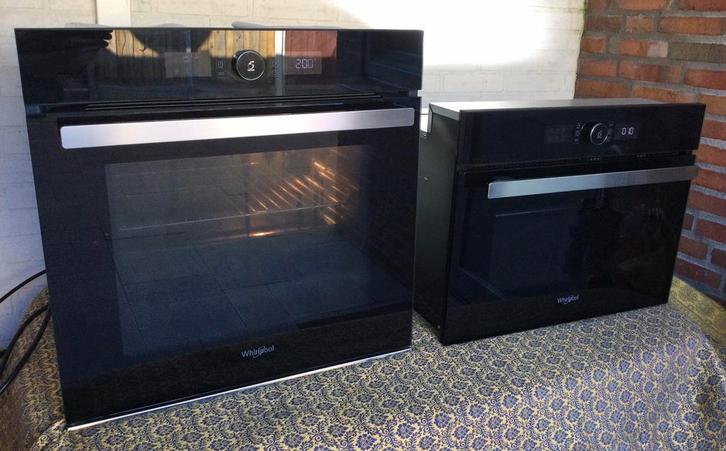 Whirlpool set combimagnetron en oven 6TH Sense, Witgoed en Apparatuur, Ovens, Zo goed als nieuw, Inbouw, Oven met grill, Hete lucht