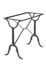 Gietijzeren onderstel tafeltje 83 bij 36 cm, Tuin en Terras, Tuintafels, Ophalen, Rechthoekig, Metaal