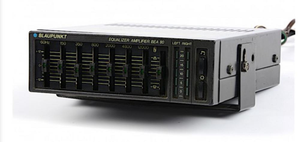 Blaupunkt BEA 80 Auto Equalizer, Ophalen of Verzenden, Zo goed als nieuw
