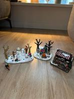 Kerst huisjes, Ophalen of Verzenden, Zo goed als nieuw