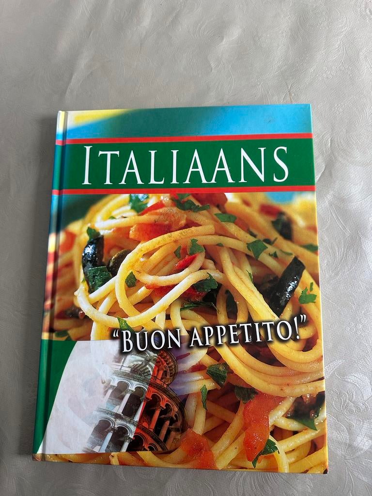 Italiaans Kookboek - Buon Appetito!, Boeken, Italië, Vegetarisch, Voorgerechten en Soepen, Ophalen of Verzenden