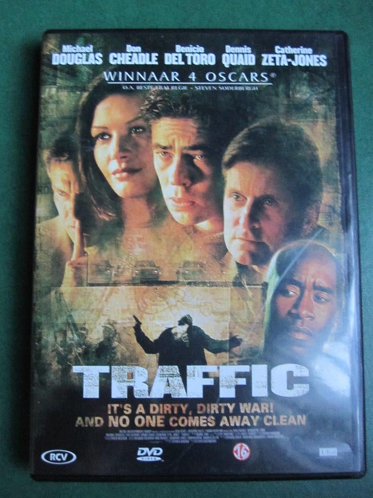 Traffic (2000), Cd's en Dvd's, Dvd's | Thrillers en Misdaad, Zo goed als nieuw, Actiethriller, Vanaf 16 jaar, Ophalen of Verzenden