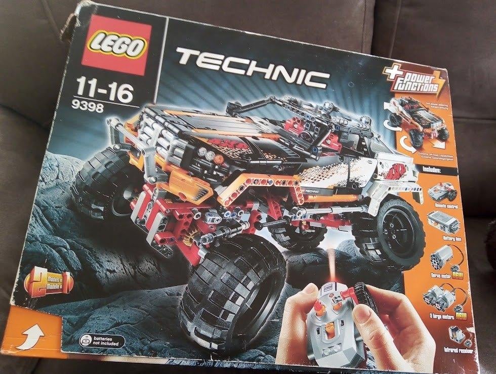 Technic  lego  set.  9398 .   4 x 4  -  Crawler,, Gebruikt, Lego, Ophalen of Verzenden, Technic