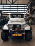 Jeep Wrangler YJ ‘87 (wordt wegenbelasting vrij), Auto's, Jeep, Beige, 4 stoelen, Handgeschakeld, Vierwielaandrijving