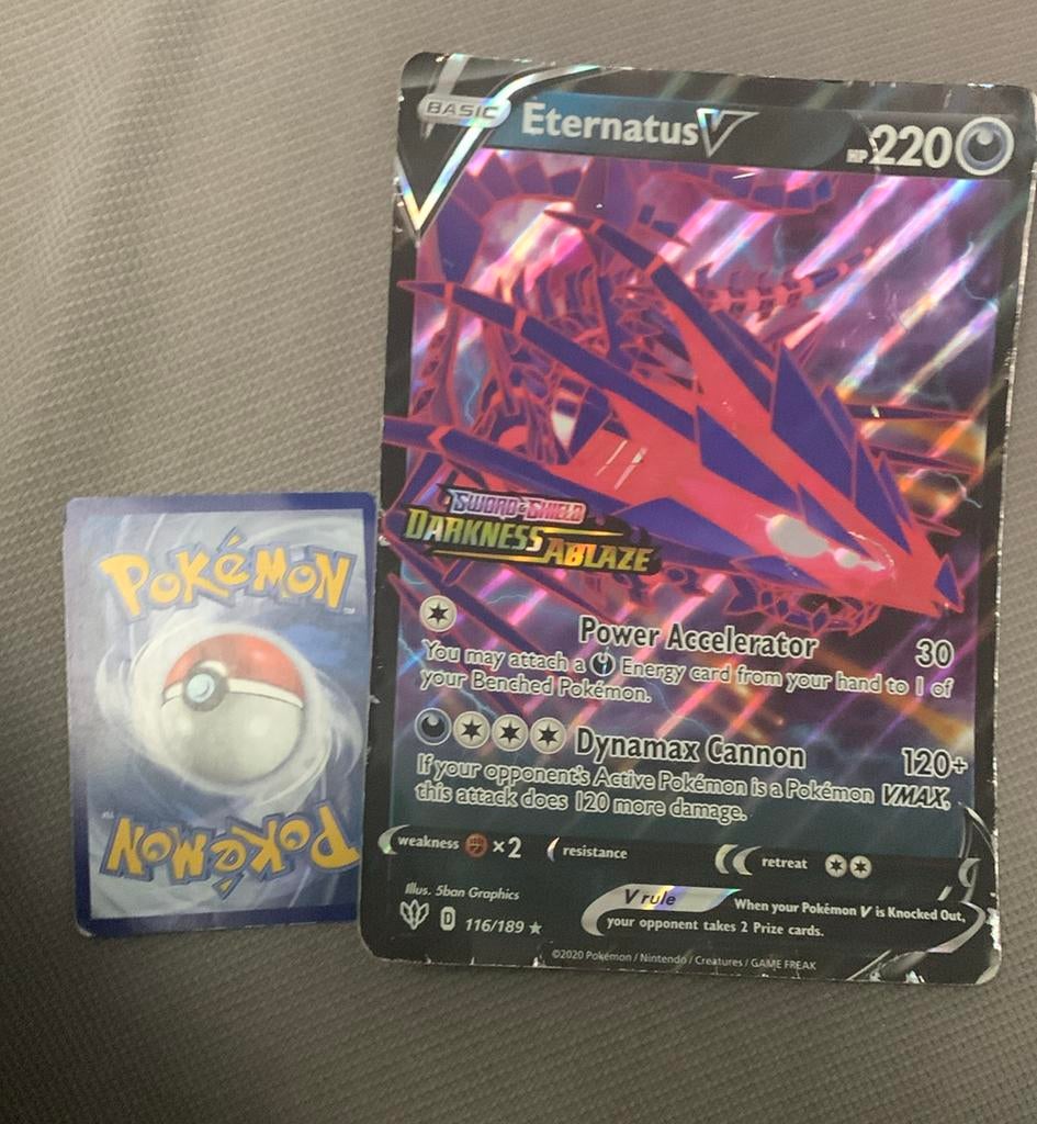Giant pokemon card, Ophalen, Gebruikt