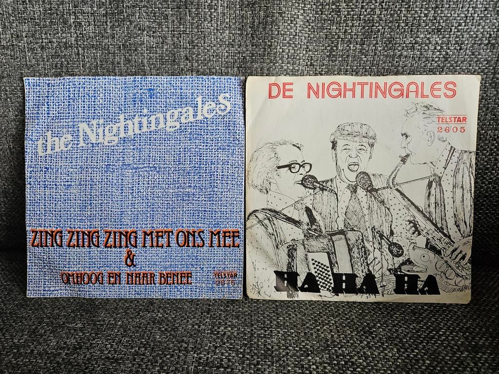 Piraten The Nightingales - Zing Zing Zing & HA HA HA Singl, Cd's en Dvd's, Vinyl Singles, Gebruikt, Verzenden, 7 inch, Single