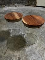 Glazen voorraadpotten, Ophalen, Zo goed als nieuw