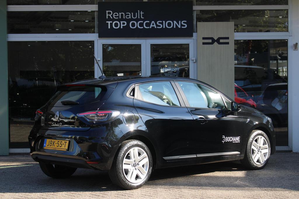 Renault Clio 1.0 TCe 90 GPF evolution Navigatie | Cruise con, Auto's, Stof, Met garantie (alle), Zwart, Origineel Nederlands