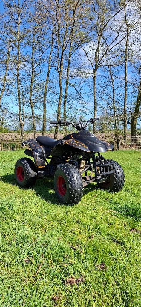 110cc Quad - Semi-automaat - MET ACHTERUIT - E-start, Ophalen, Gebruikt, Overige typen