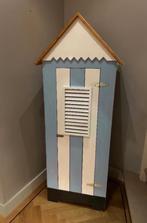Leuke kast - strandkast - kleding kast - kinderkast - blauw, Ophalen, Met plank(en), Strand - blauw - speels, 50 tot 100 cm
