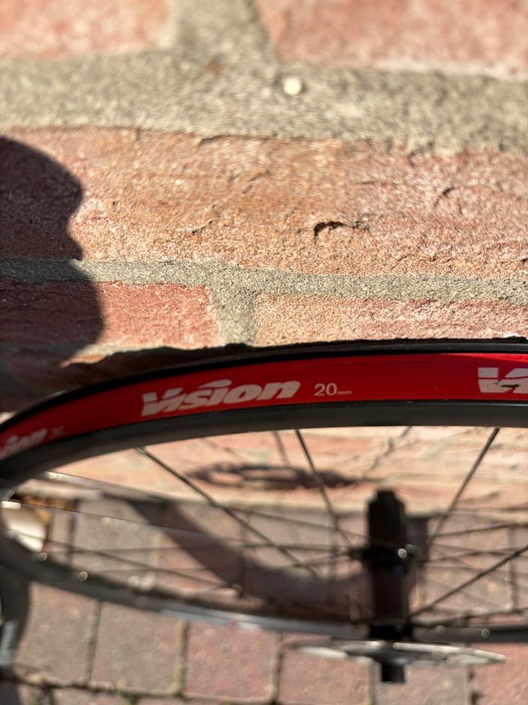 Vision TC 30 wielset met nieuwe Ultegra schijfremmen, Fietsen en Brommers, Fietsonderdelen, Ophalen, Gebruikt, Racefiets, Wiel