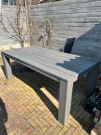 Grote zware tuintafel, Tuin en Terras, Tuintafels, Ophalen, Gebruikt, Rechthoekig, Hout
