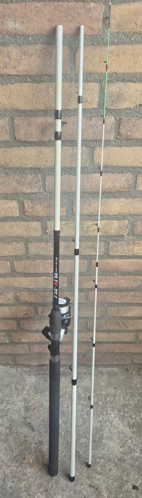 Fisk-Xpro Feederhengel 3.30m 60g met molen, Ophalen, Gebruikt, Molen