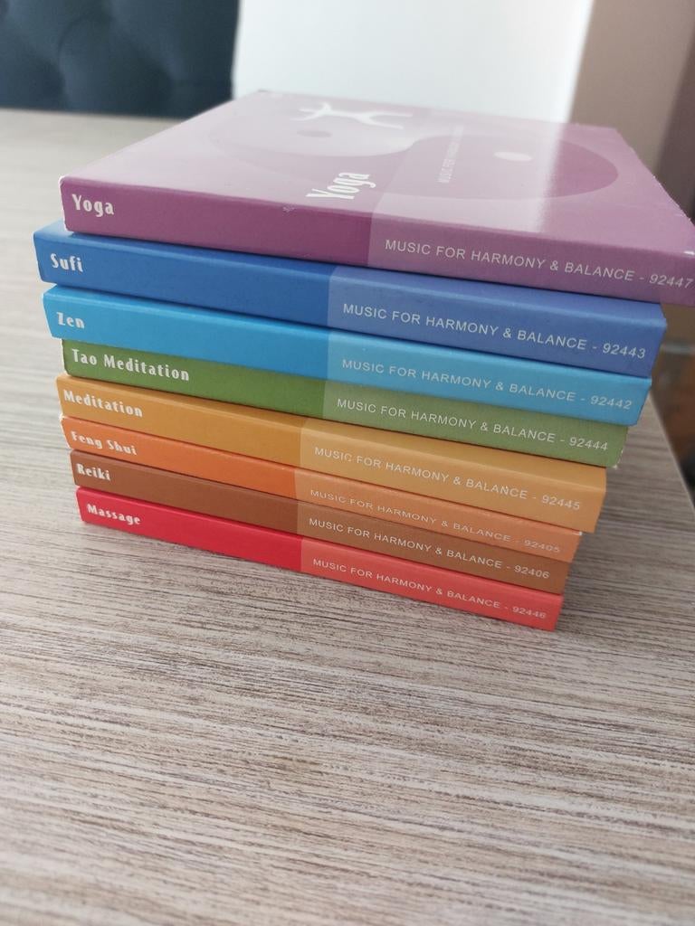 Set van 8 dubbele cd's: Spirituele Muziek voor Harmonie, Ophalen of Verzenden, Zo goed als nieuw, Muziek instrumentaal, Boxset