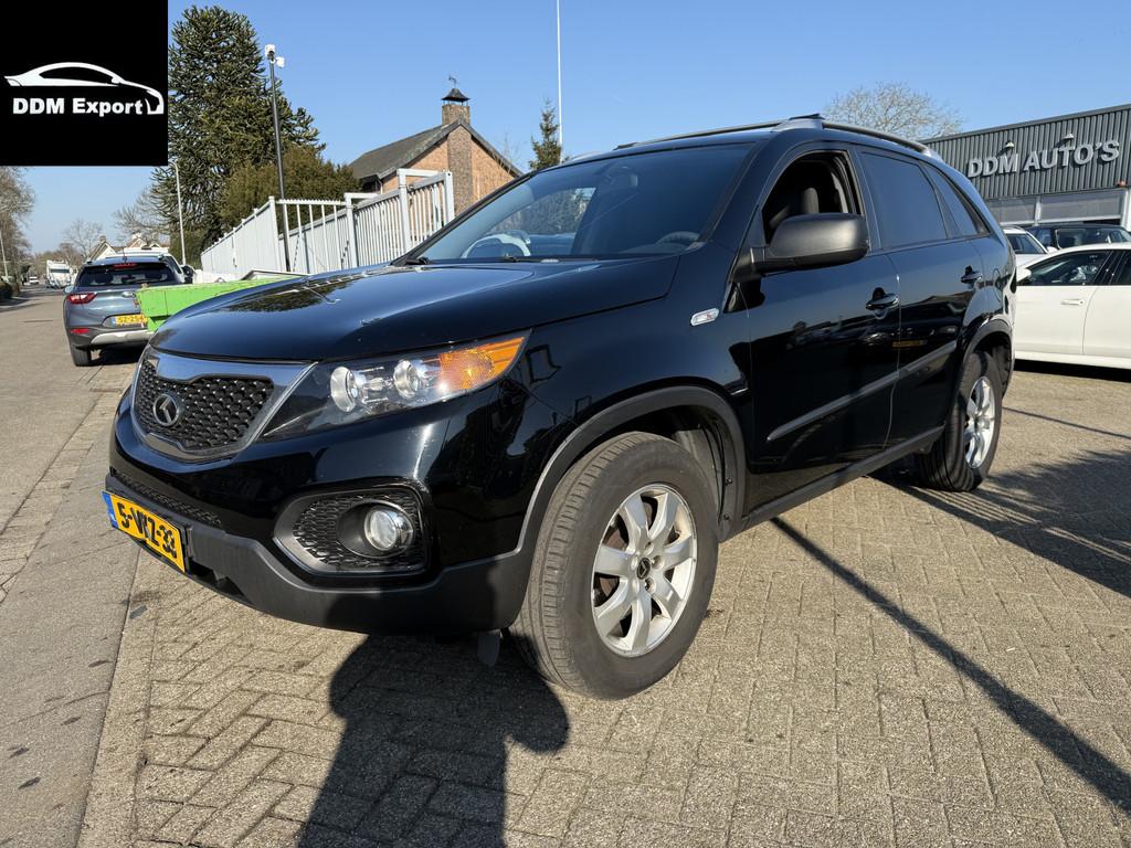 Kia Sorento 2.2 CRDi AUTOMAAT X-TRA "VAN" | Navi | Airco / L, Auto's, Euro 5, Stof, 2000 kg, Zwart
