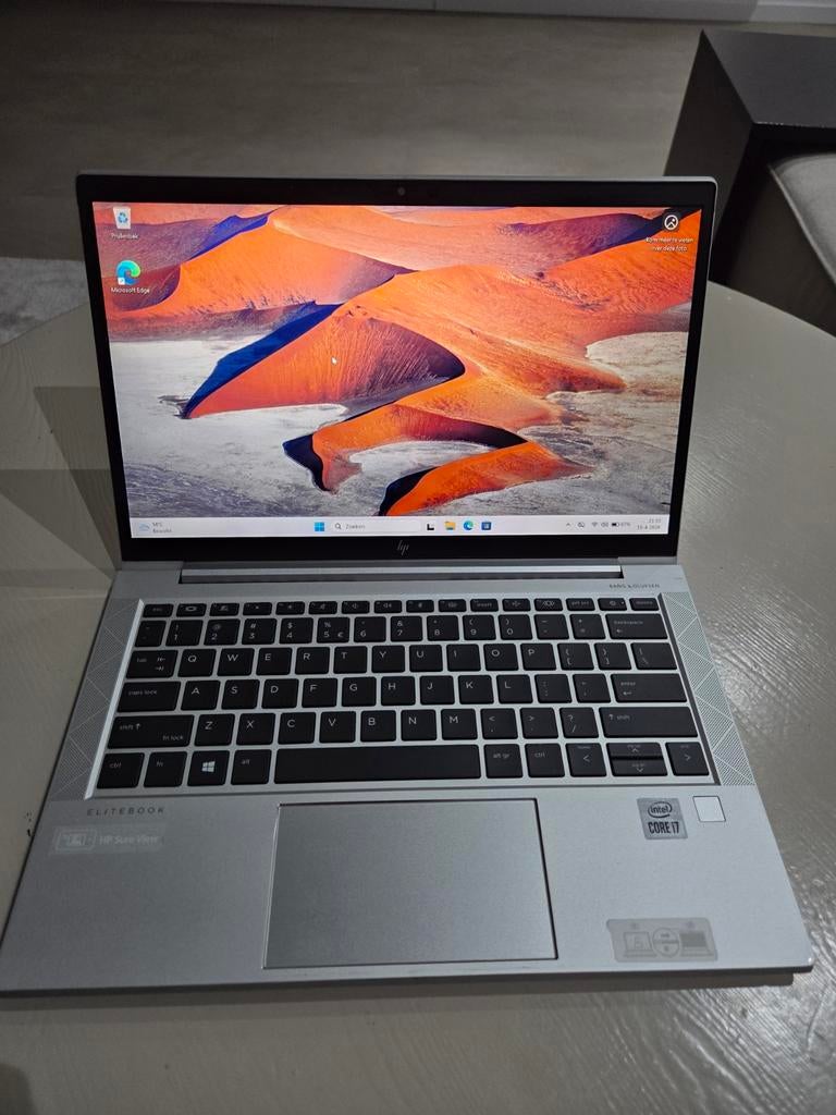 HP Elitebook 830 G7 Intel Core i7 met privacy scherm!, HDD, 2 tot 3 Ghz, Qwerty, 13 inch