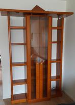 Prachtige veelzijdige vitrine- en boekenkast, Ophalen, 150 tot 200 cm, Gebruikt, Met deur(en)