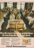 Retro reclame 1972 Verkade Wasa gezinnen in hotel, Verzamelen, Verzenden, Overige typen