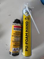 pu- schuim 2x, Minder dan 4 cm, Overige materialen, Ophalen of Verzenden, Zo goed als nieuw