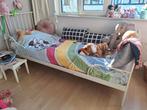 Ikea MINNEN bed wit metaal - ideaal voor kinderkamer., Ophalen, Gebruikt, Eenpersoons, Wit