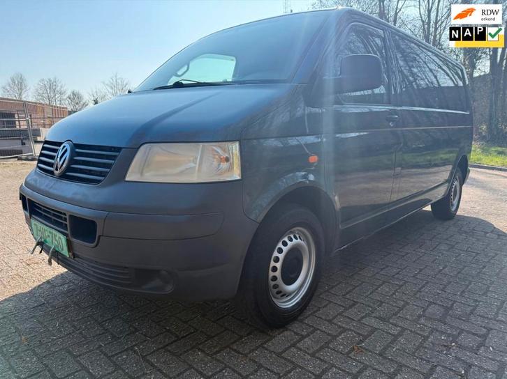 Volkswagen Transporter 2.5 TDI 340 Budgetline DC, Auto's, Bestelauto's, Bedrijf, Te koop, ABS, Airbags, Airconditioning, Radio