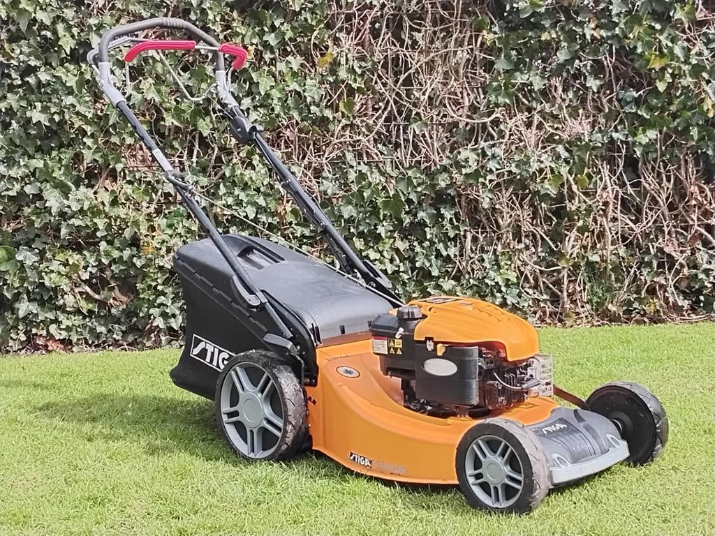 STIGA 53 S BW PLUS B AANGEDREVEN MAAIBREEDTE 51CM, Ophalen, 50 cm of meer