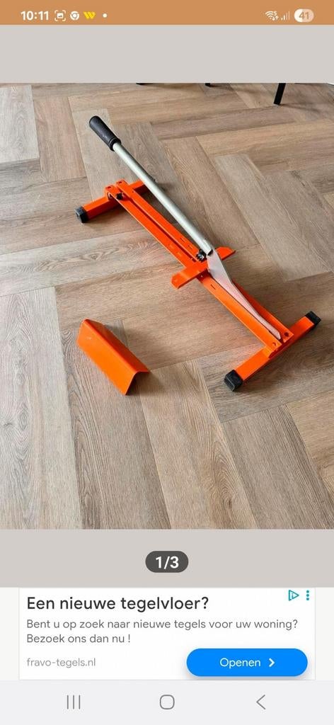 Laminaatknipper voor eenvoudig en snel leggen, Doe-het-zelf en Verbouw, Ophalen of Verzenden