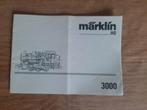 Marklin boekje van de 3000., Wisselstroom, Gebruikt, Märklin, Boek, Tijdschrift of Catalogus