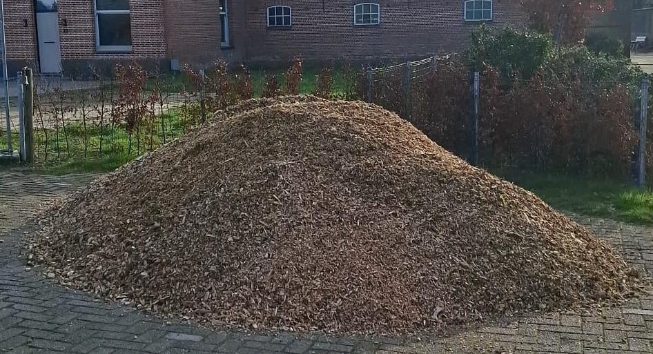 Fijne houtsnippers voor tuin,moestuin en bodembedekking, Ophalen, Nieuw