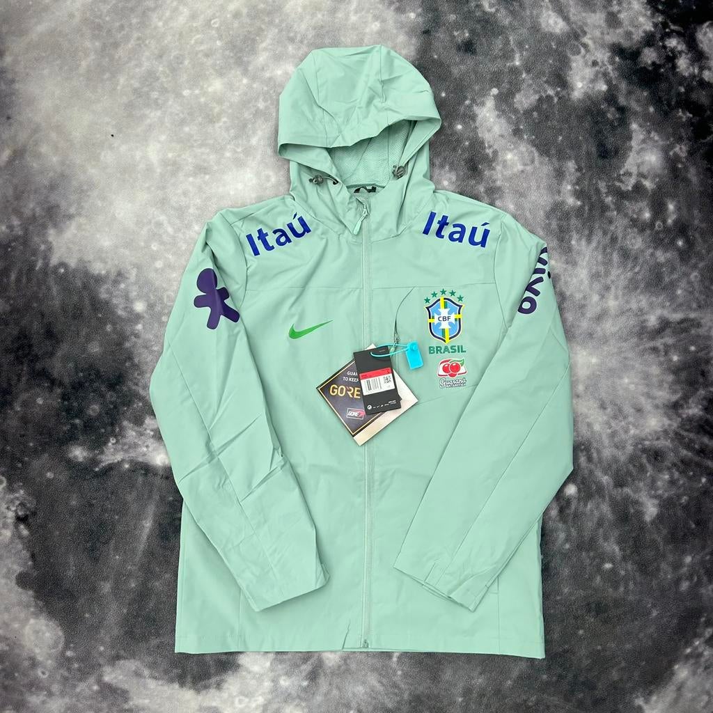Brazilië Jas Groen CBF, Ophalen of Verzenden, Nieuw, Overige maten, Groen