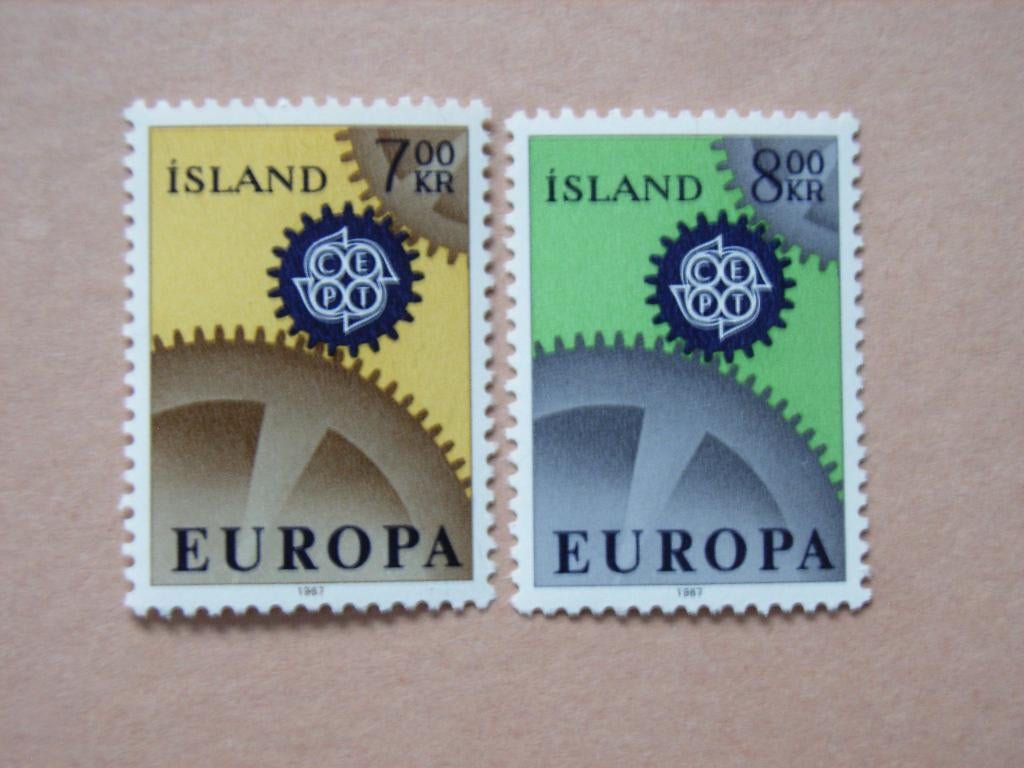 NB   IJsland 409-410 Pf, Ophalen of Verzenden, IJsland, Postfris