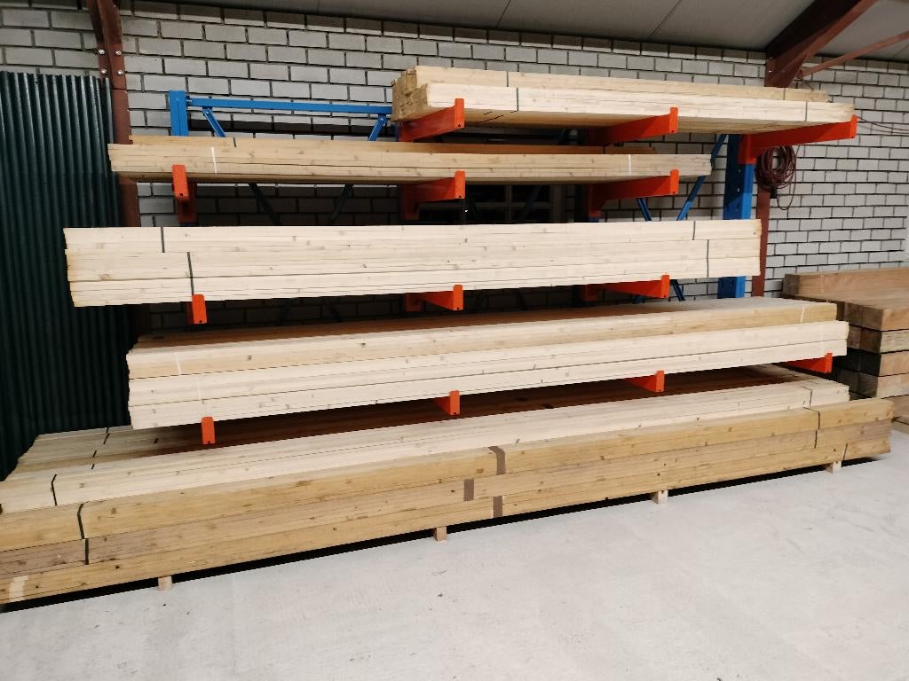 Vuren stroken verpakt per 10 stuks, Ophalen, Minder dan 25 mm, Overige typen, Nieuw