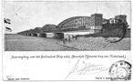 AK Moerdijk - Spoorbrug over het Hollandsch Diep, Verzamelen, Ansichtkaarten | Nederland, Verzenden, Voor 1920, Gelopen, Noord-Brabant