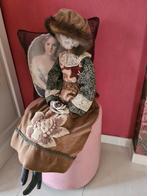 Franse sofa doll, Ophalen of Verzenden, Zo goed als nieuw, Pop