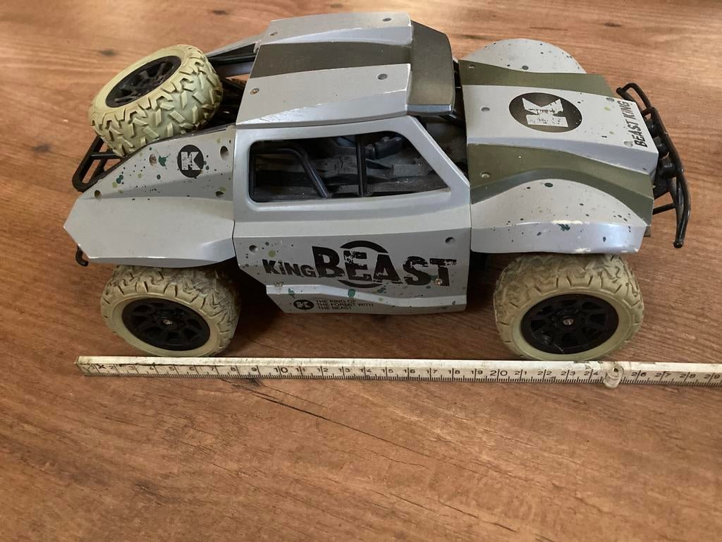 Rc beast king  afstandbestuurbare auto, Hobby en Vrije tijd, Modelauto's | 1:24, Ophalen of Verzenden, Gebruikt, Auto