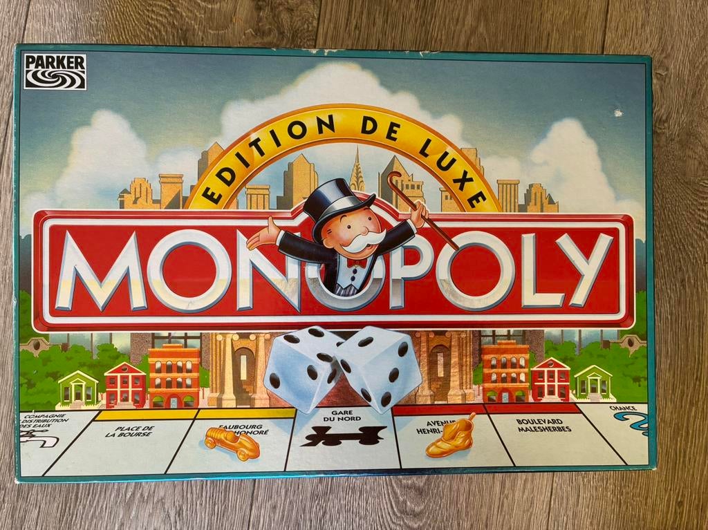 Monopoly Edition de Luxe, Ophalen of Verzenden, Zo goed als nieuw