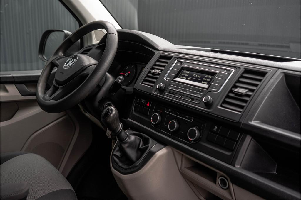 Volkswagen Transporter T6 L2H1 | 102 PK | 3-Zits | Airco, Voorwielaandrijving, Stof, 4 cilinders, Volkswagen