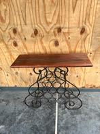 Wijnrek antiek, Bretanje, Rond, Ophalen of Verzenden, Zo goed als nieuw