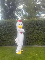 Te Huur: Kip-kostuum, Mascotte, Dieren, Carnaval, Ophalen of Verzenden, Zo goed als nieuw, Verjaardag