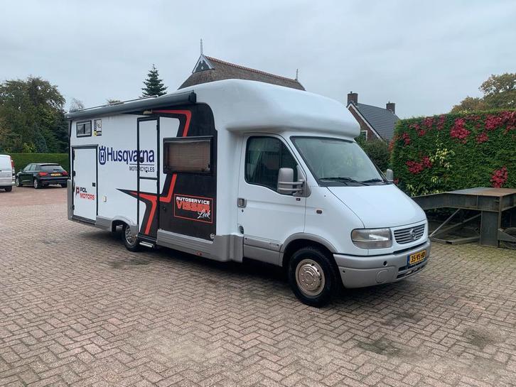 Opel Movano race / cross camper, Caravans en Kamperen, Campers, Particulier, Alkoof, Overige merken, Diesel, Koelkast, Dakluik