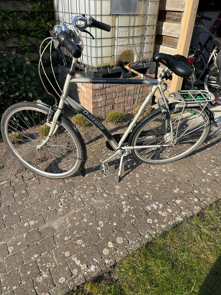 Gazelle Grenoble herenfiets, Fietsen en Brommers, Fietsen | Heren | Herenfietsen, Ophalen of Verzenden, Gebruikt, Gazelle