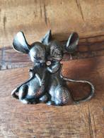 Tinnen figuurtje van twee muizen, Ophalen of Verzenden