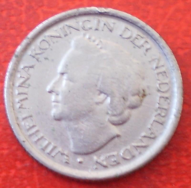 Nederland - 25 Cent / Kwartje - Koningin Wilhelmina - 1948, Ophalen of Verzenden, Koningin Wilhelmina, 25 cent, Losse munt