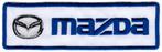 Mazda stoffen opstrijk patch embleem #1, Ophalen of Verzenden, Nieuw, Auto's