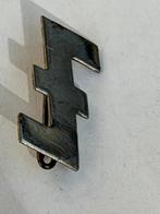 Wolfsangel pin NSB zilver, Ophalen of Verzenden, Overige soorten, Nederland, Embleem of Badge